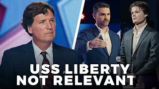 Tucker Reacts to Ben Shapiro’s Inability to Debate Student on USS Liberty