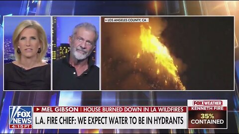 Mel Gibson: Horrific. “I know they were messing with the water. California has a lot problems that baffle the mind