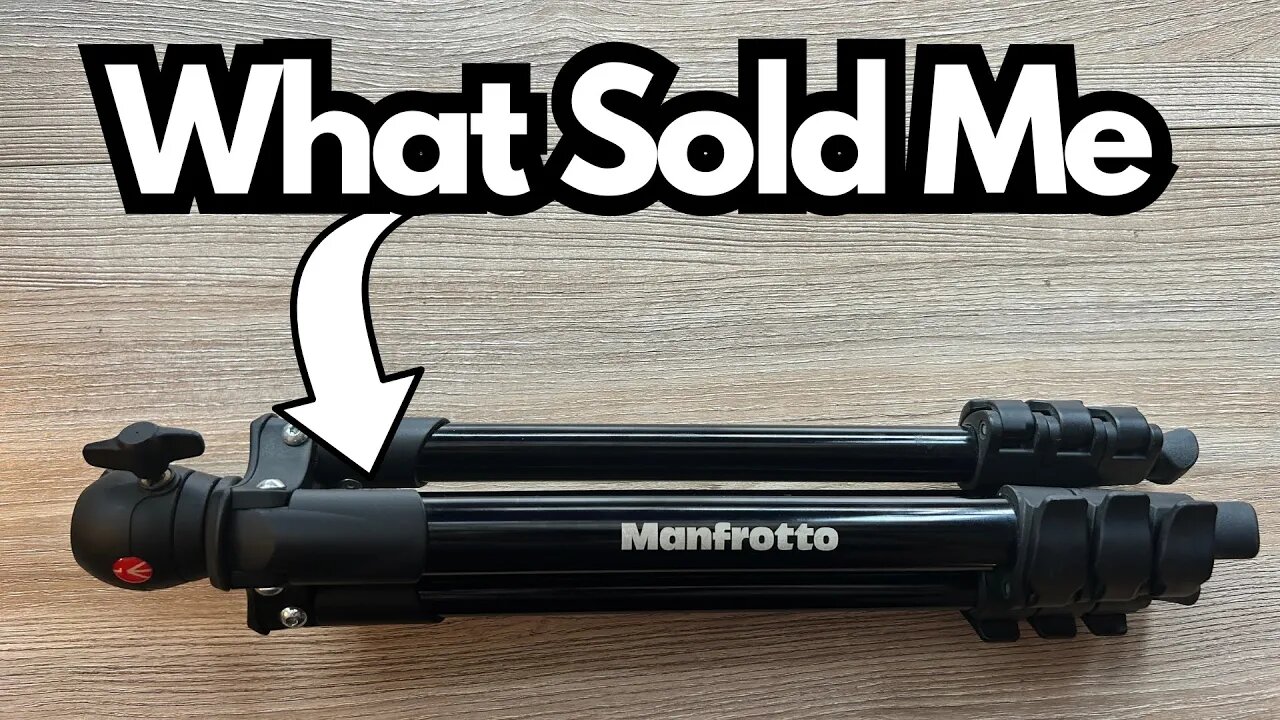 Manfrotto Tripod - Should've Known About This Brand Earlier