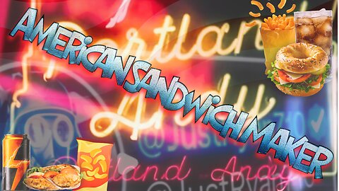 Portland Andy Sings, Instruments Get Destroyed to Match – American Sandwich Maker Promo