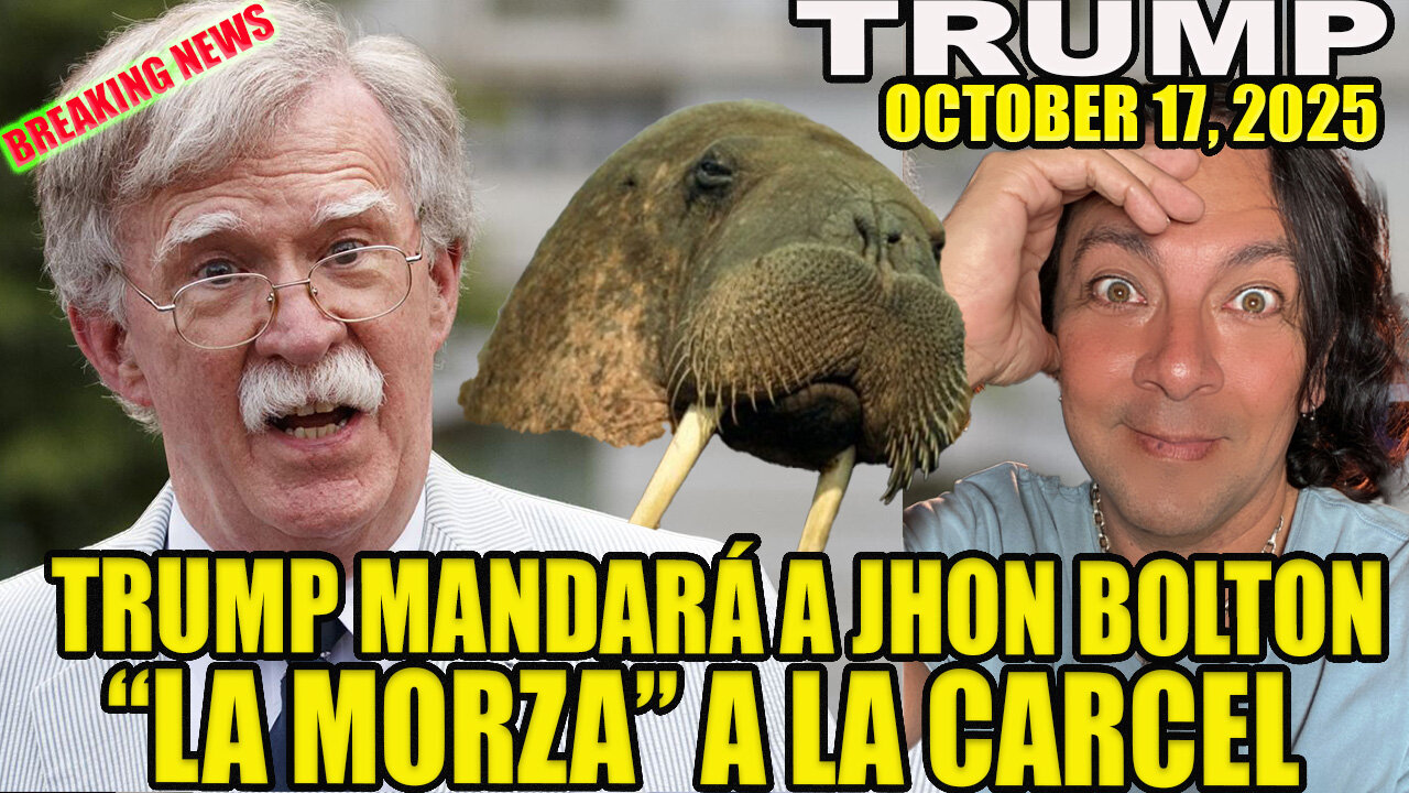 TRUMP MANDA A JOHN BOLTON A LA CARCEL! SIGUEN CAYENDO COMO MOSCAS