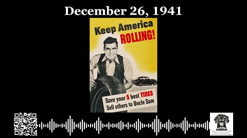 #OnThisDay December 26, 1941: Rationing Authority