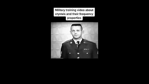 Military training video about quartz, crystal and electric use of the crystals / Part 1