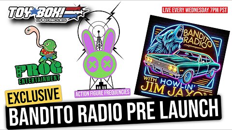 Bandito Radio 112FM Pre-Launch Kickoff | Toy Radio Station | Toy Box Chronicles