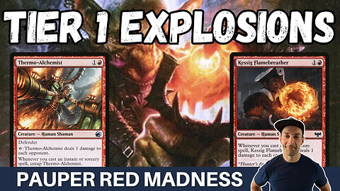 ADDING MORE POWER! Pauper Mono Red Madness Burn with an updated suite of ping creatures pops off!