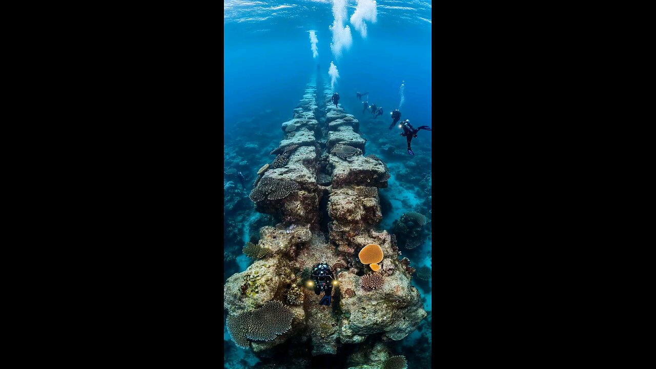 Scuba Diver Exploring Ramasetu