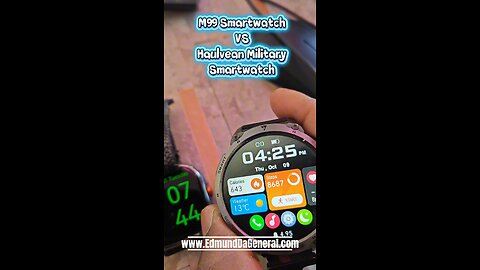 M99 Smartwatch vs Haulvean Military Smartwatch | How Accurate does It Measure Steps, Heart Rate, Etc