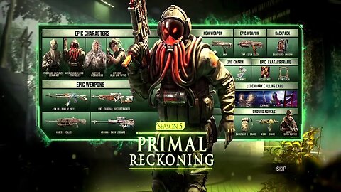 SEASON 5 - PRIMAL RECKONING | CALL OF DUTY: MOBILE