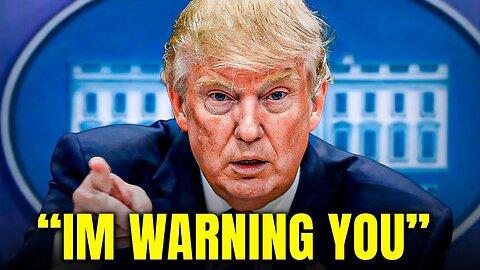 HOLY CRAP! Trump’s NIGHTMARE WARNING Just Left The Entire Room SPEECHLESS..