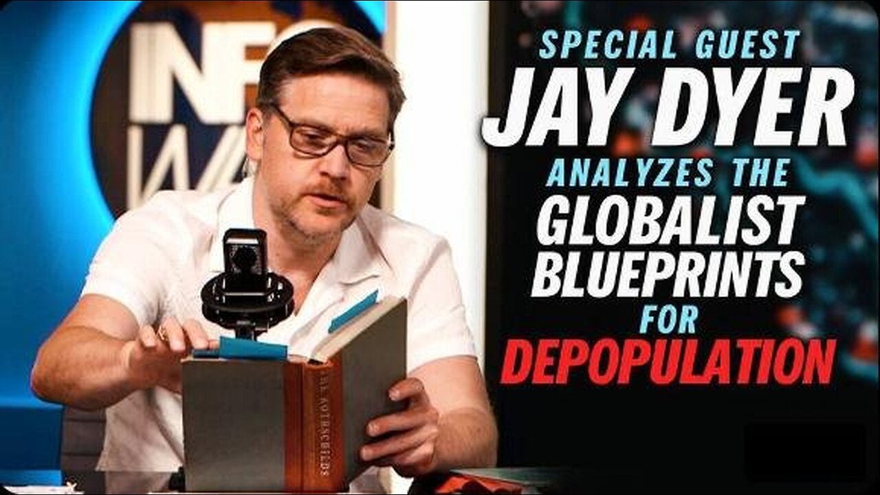 Expert Researcher Jay Dyer Analyzes The Globalists' Own Depopulation-Enslavement Blueprints