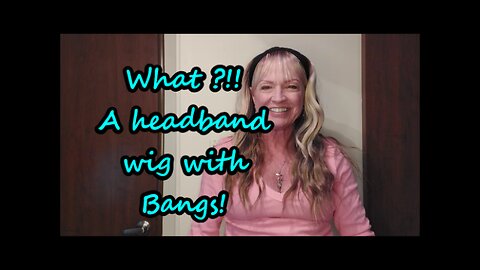 Wig Review: Aprielle headband wig with Bangs by Chelsey Smith Crowns !!