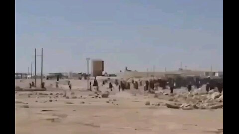 Thousands of ISIS members are fleeing from the Al-Hol prison camp in Syria after being released