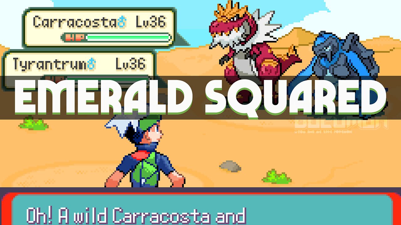 Pokemon Emerald Squared 2025 - GBA, All battles are double battles with gen 9, randomized starters