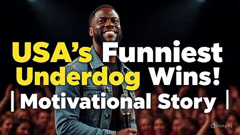 USA’s Funniest Underdog Wins! – Motivational Story of Humor, Hustle & Success