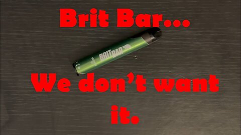 The Brit Bar. Built and torn apart in Britain. Review & Teardown