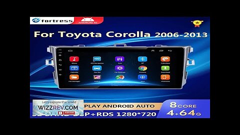 Android Car Stereo Radio for Toyota Corolla E140/150 2007 2008 2009 2010 Review