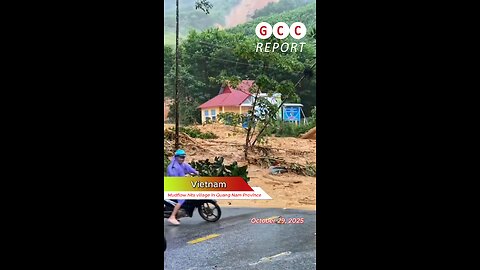 #Vietnam #QuangNam #landslide #mudflow #flooding #storm #naturaldisasters #weather #climate