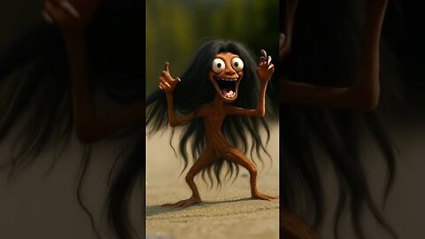 Ai animation monky video