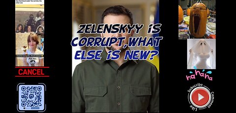 Zelenskyy is corrupt, what else is new?