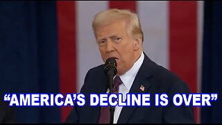 Pres. Donald Trump: “AMERICA’S DECLINE IS OVER”