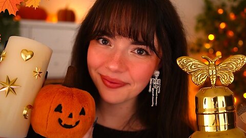 ASMR Tingly Fall & Halloween Haul 🕯🎃🍂(Home Decor, Clothes, Candles)
