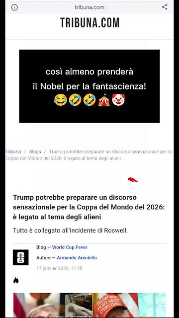 la notizia del giorno