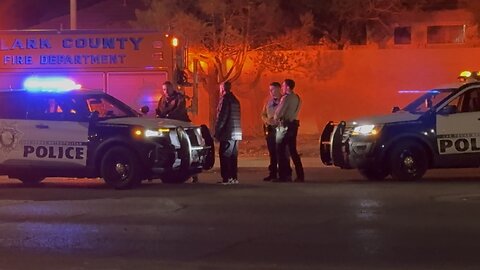 Fatal crash on Spring Mountain Road, pedestrian struck and killed