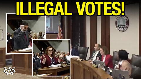 Georgia ADMITS Illegal Aliens VOTING in Elections!