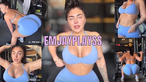 You Won’t Believe This Emjayplays Big Booty Building to the Perfect Curves Progress