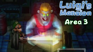 Luigi's Mansion (Nintendo GameCube) - Area 3