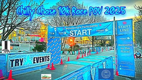 Chilly Chase 10k Race POV Vancouer 2025