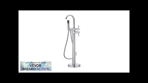 VEVOR Freestanding Bathtub Faucet Floor Mount Two Water Modes 360° for Bathing Review