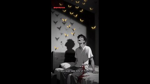 If you ever see lots of fireflies blinking in your room Rules to Stay Alive” #shorts #scary #creepy