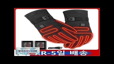 Winter Motorcycle Heated Gloves Outdoors Thermal Skiing Warm Gloves 3 Levels 4000mAh Review