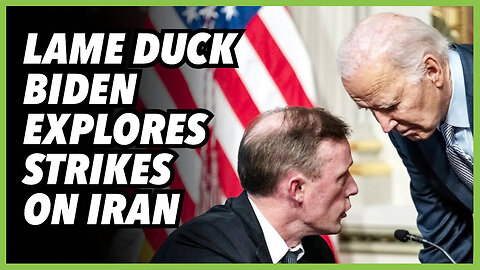 PREVOD SR-Lame duck Biden explores strikes on Iran