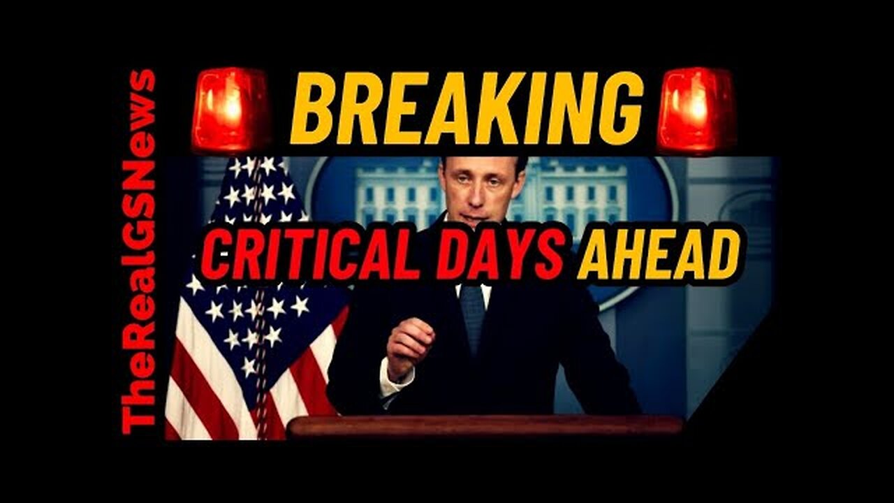 CRITICAL EMERGENCY" White House: An unexpected event in the next few days... is possible