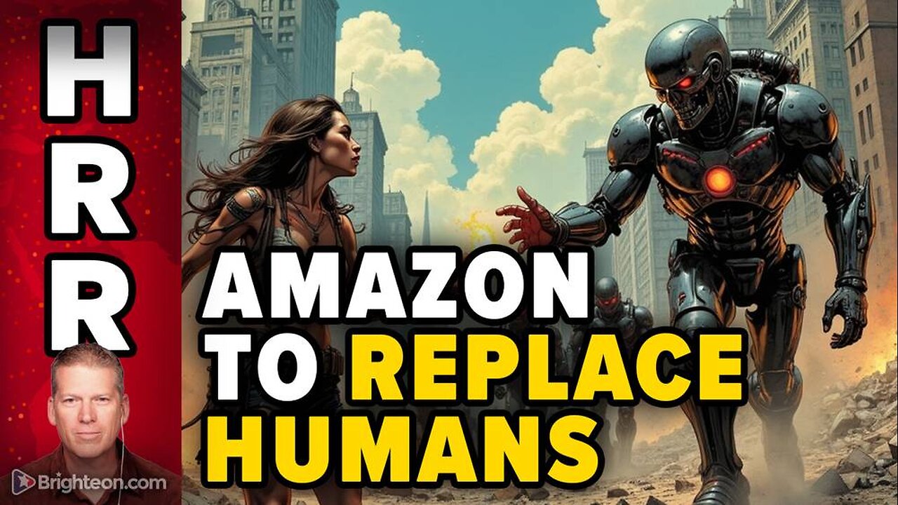 Amazon to replace 600,000 human workers with ROBOTS