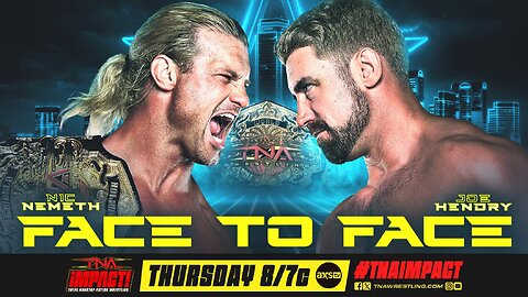 Nic Nemeth & Joe Hendry Face Off Before TNA Genesis Title Match! #shorts