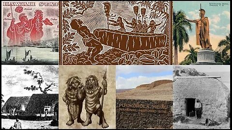 The Kingdom of Hawaii (1795-1893) Kamehameha I & Myths of The Menehune (Mini-Humans) Architecture