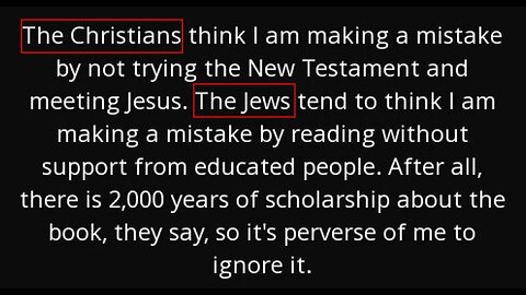 #26 Job 23:1 to 5 "The Good Book, arguing with God and the WHOLE Bible"