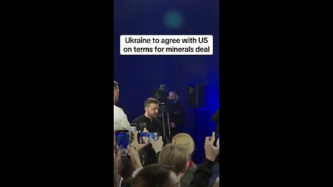 Ukraine agrees to rare earth metals deal with US.