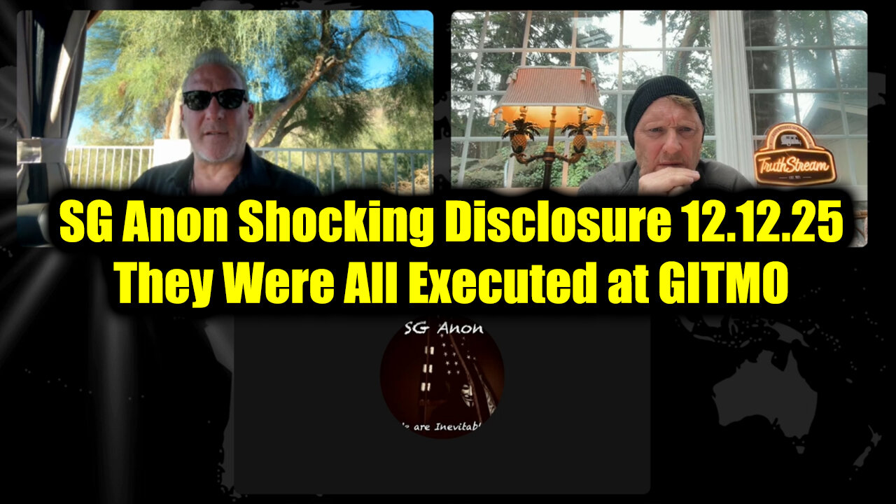 SG Anon Shocking Disclosure 12.12.25 - They Were All Executed at GITMO