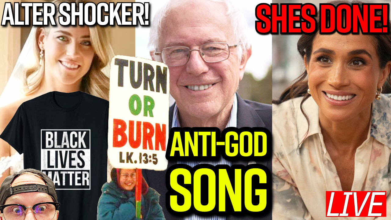 Bernie SANDERS Rally GETS ANTI-GOD quick, Love is BLIND BLM ALTER, Meghan Markle TRASHED!