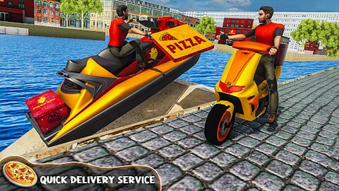 Pizza Delivery Jet Ski Games Android Gameplay