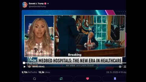 MED BED 2025 President Donald Trump and Lara Trump #MEDBED