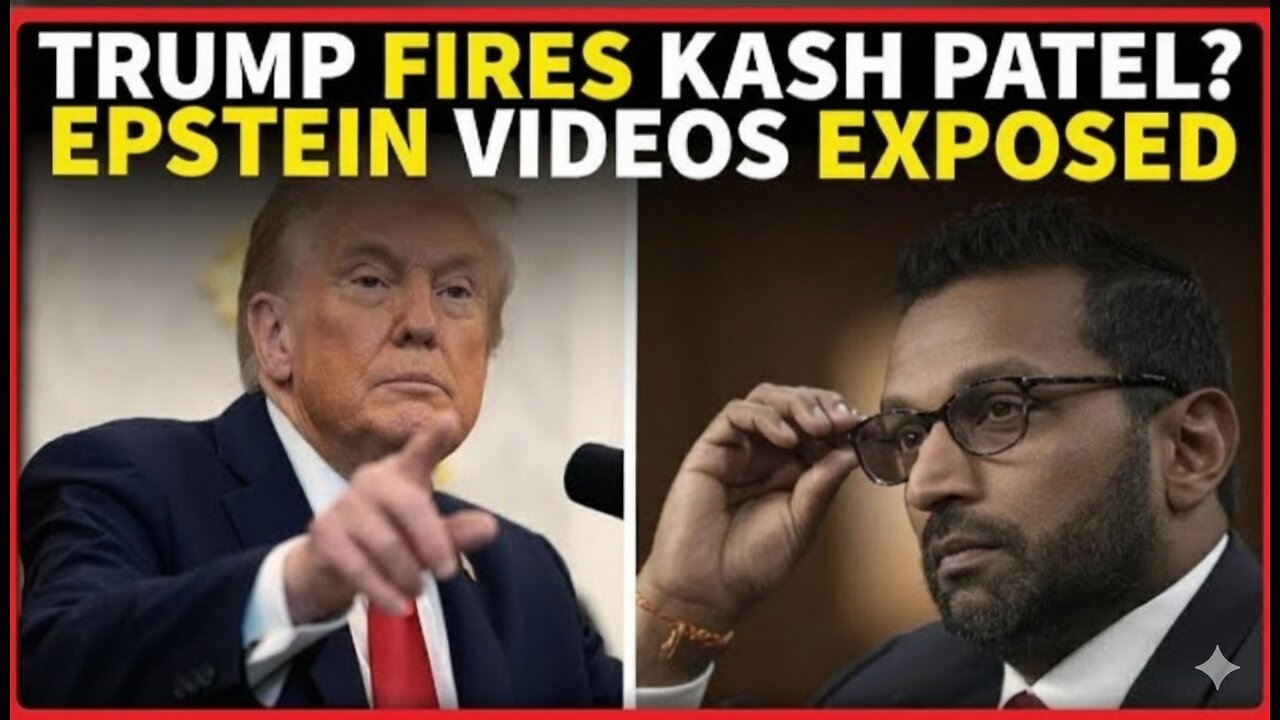 Kash Patel SACKED? 'RESIGN NOW' Storm Hits FBI Chief Over Epstein Videos | Trump Latest News
