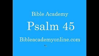 Psalm 45