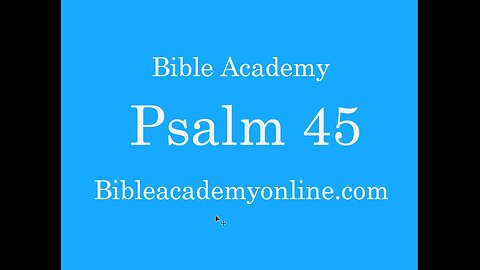 Psalm 45