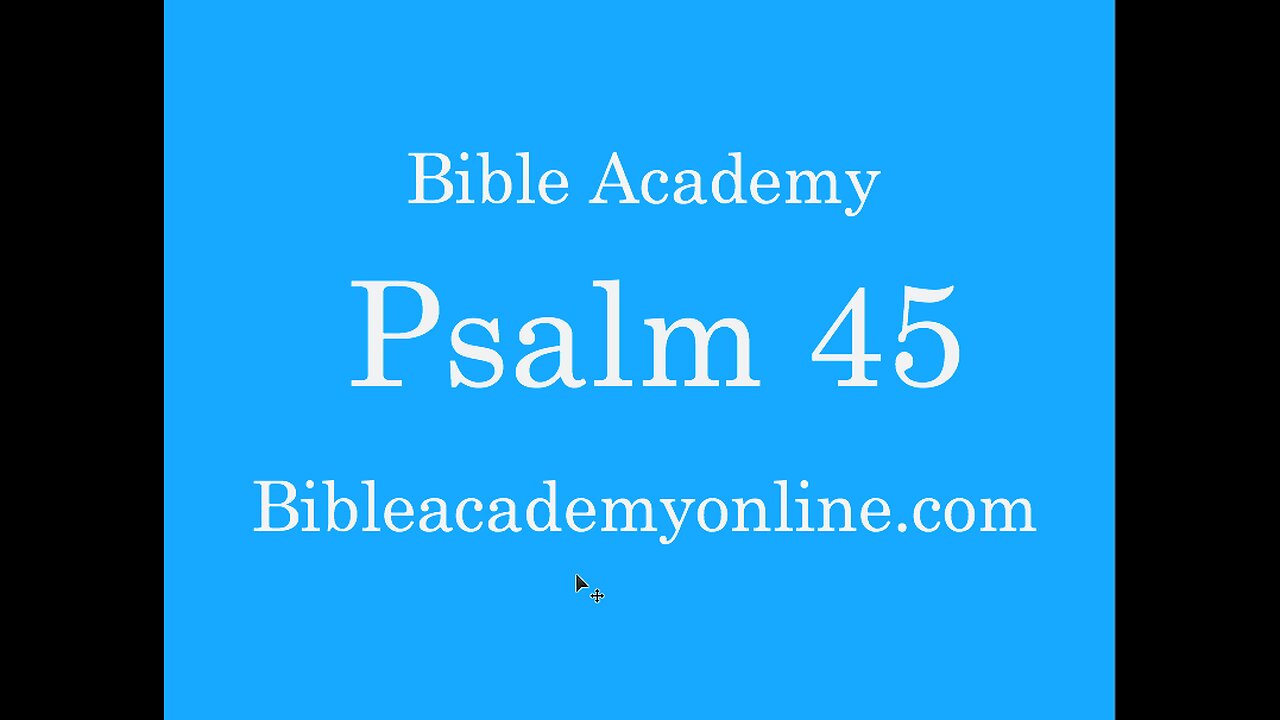 Psalm 45