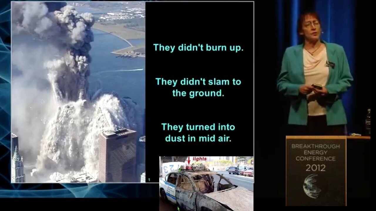 Where Did The Towers Go: Evidence of Directed Free-Energy Tech on 911 ~ Dr Judy Wood in 2012